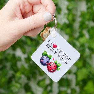 I Kärlek Du Berry Mch Nyckelring