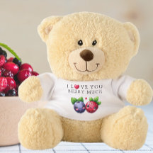 I Kärlek Du Berry Mycket Nalle