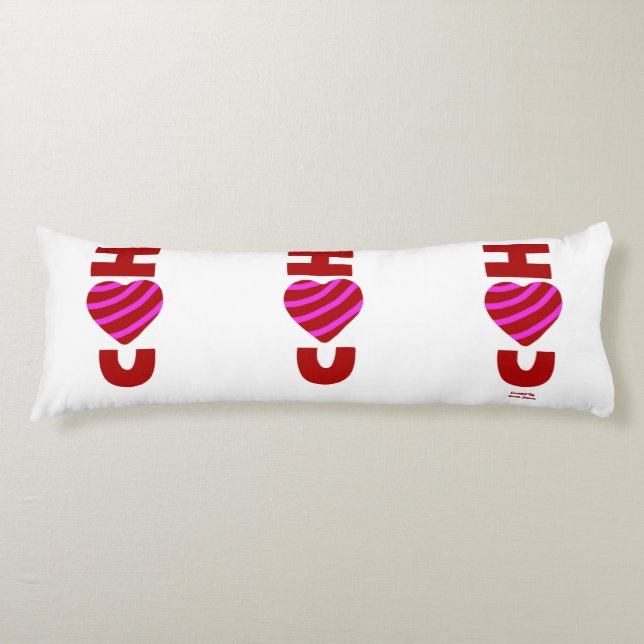 I Kärlek Du Body Pillow Kroppskudde (Framsidan)