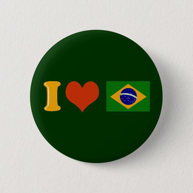 I kärlek du Brasilien Knapp (Framsida)