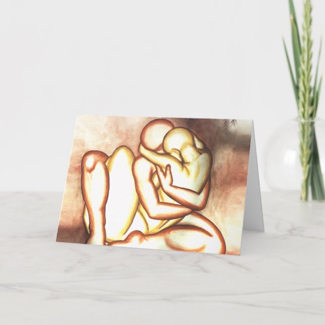 I Kärlek, du Card-Personlig, Loving Hug-kort Kort (Framsida)