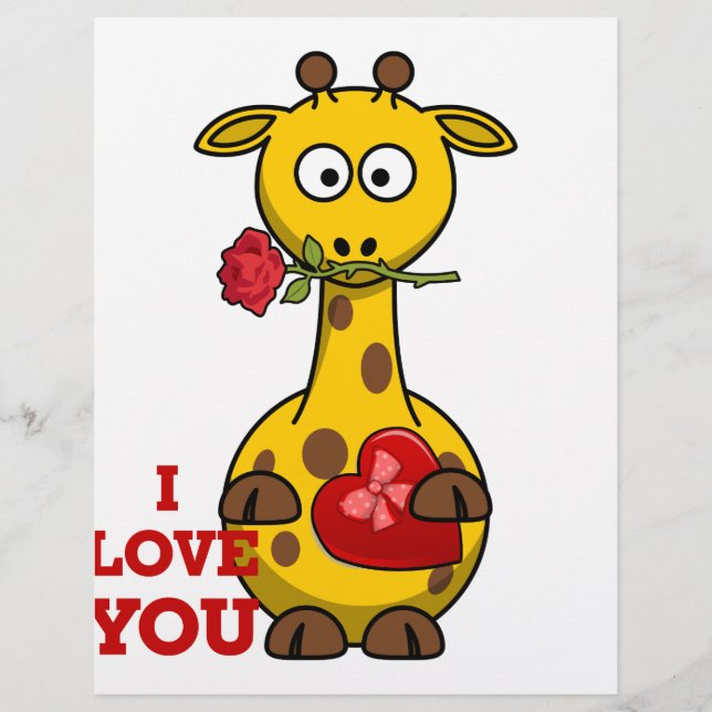 i kärlek du giraffe (Framsida)