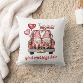 I kärlek, du gnomies Personlig Valentineser Kudde