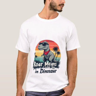 i kärlek du i dinosaur t shirt