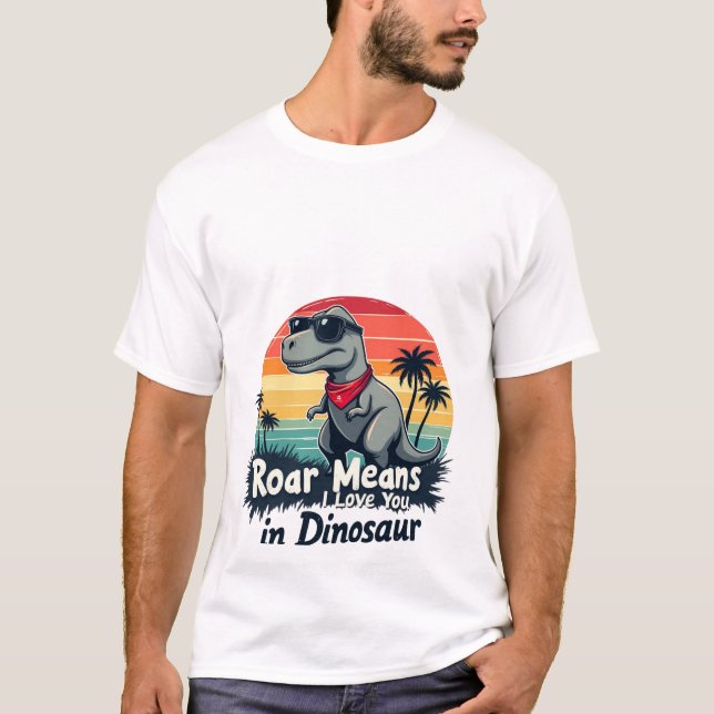 i kärlek du i dinosaur t shirt (Framsida)