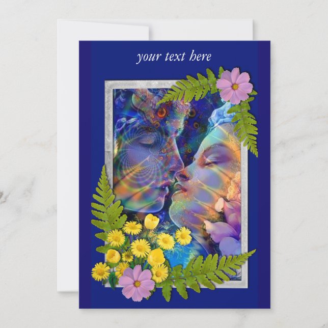 I kärlek du inbjudningar (Framsida)