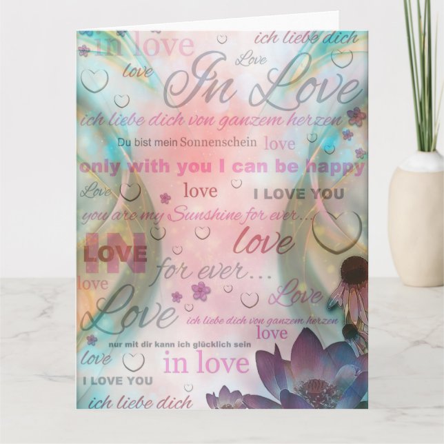 I kärlek du kort (Framsida)