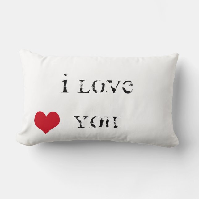 I kärlek du lumbarkudde (Framsida)