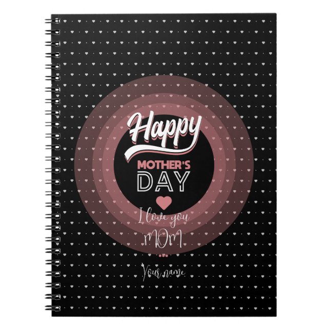 I kärlek du mamma anteckningsbok (Framsidan)