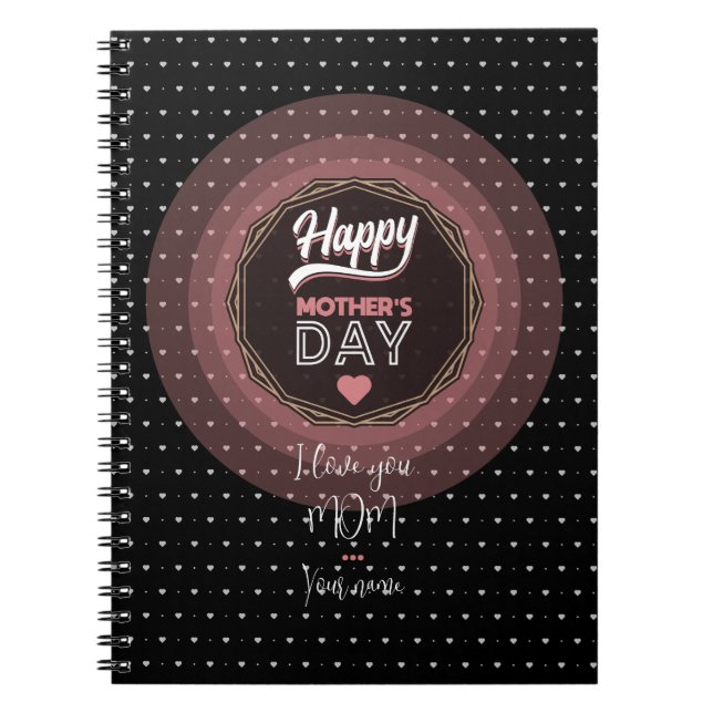 I kärlek du mamma anteckningsbok (Framsidan)