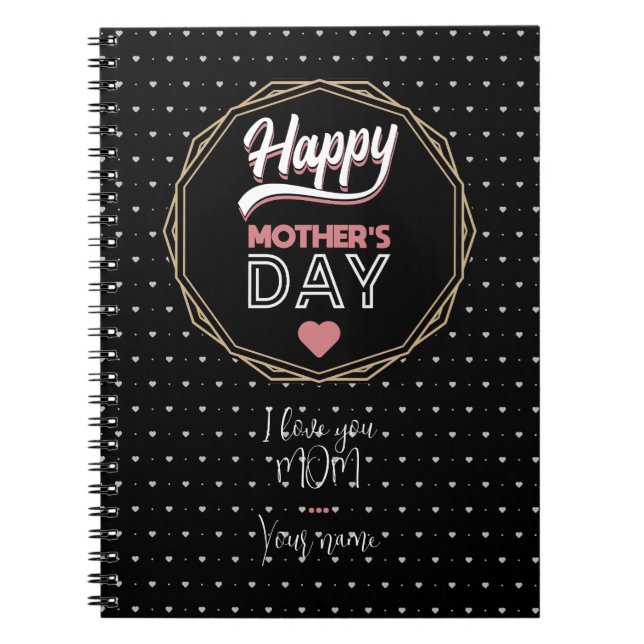 I kärlek du mamma anteckningsbok (Framsidan)