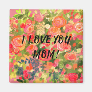 I KÄRLEK DU MAMMA, Blommor Magnet