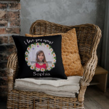 I kärlek du mamma fotofotoblomma namn gräns