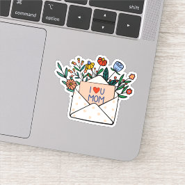 I kärlek du mamma klistermärken