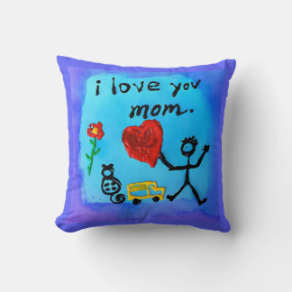 I kärlek du mamma kudde