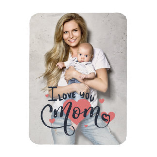 I kärlek du mamma, mors dag-foto magnet