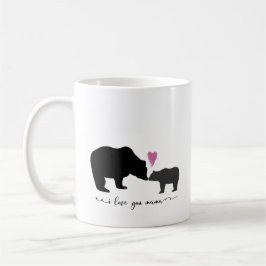 I Kärlek Du Mamma och Mamma Bear Mugg
