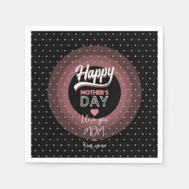 I kärlek du mamma pappersservett