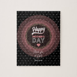 I kärlek du mamma pussel