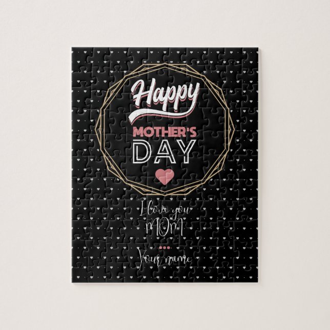 I kärlek du mamma pussel (Vertikal)