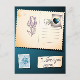 I kärlek du mamma, vykort