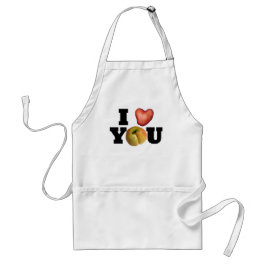 I KÄRLEK DU Mors dag Apron Förkläde