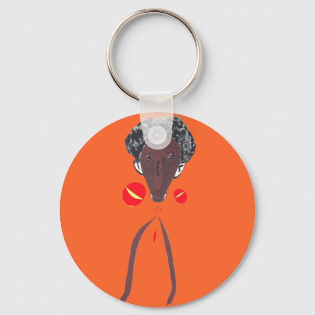 I kärlek du Nakupenda Swahili Nyckelring (Framsida)