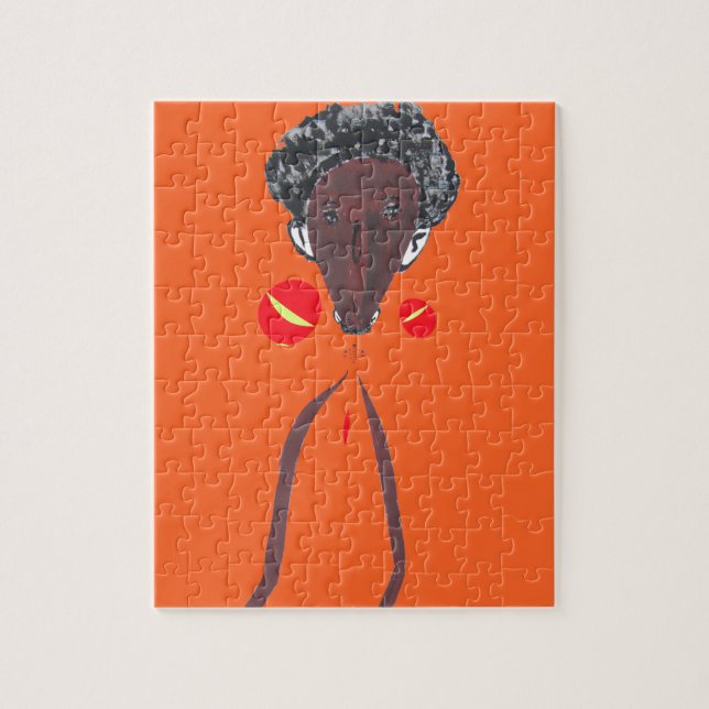 I kärlek du Nakupenda Swahili Pussel (Vertikal)