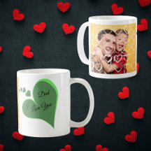 I kärlek du Pappa Fars dag Gift Coffee Mugg