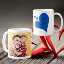 I kärlek du Pappa Fars dag Gift Coffee Mugg