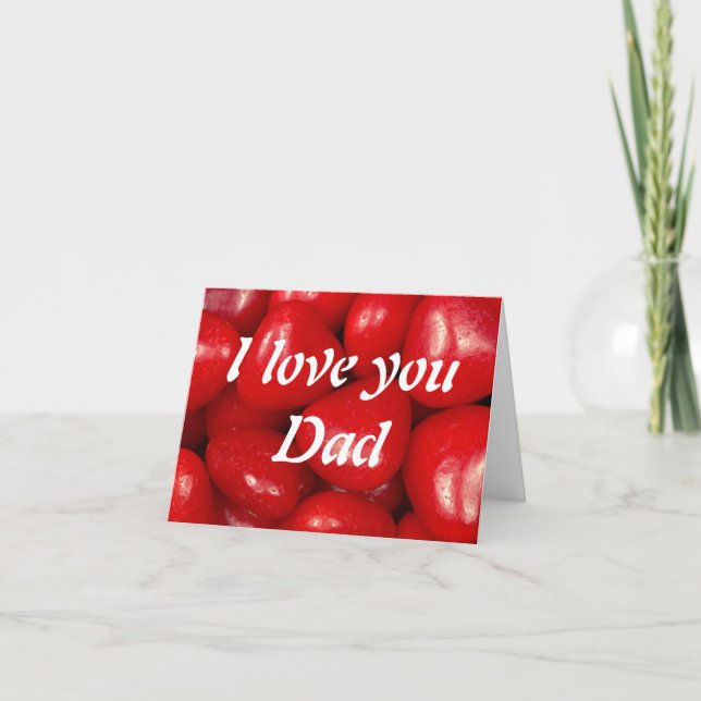I kärlek du Pappa Kort (Framsida)