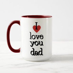 I Kärlek du pappa Mugg kaffe gåva