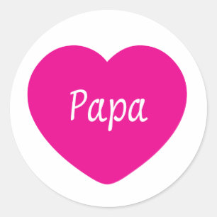 I Kärlek, du, Pappa Runt Klistermärke