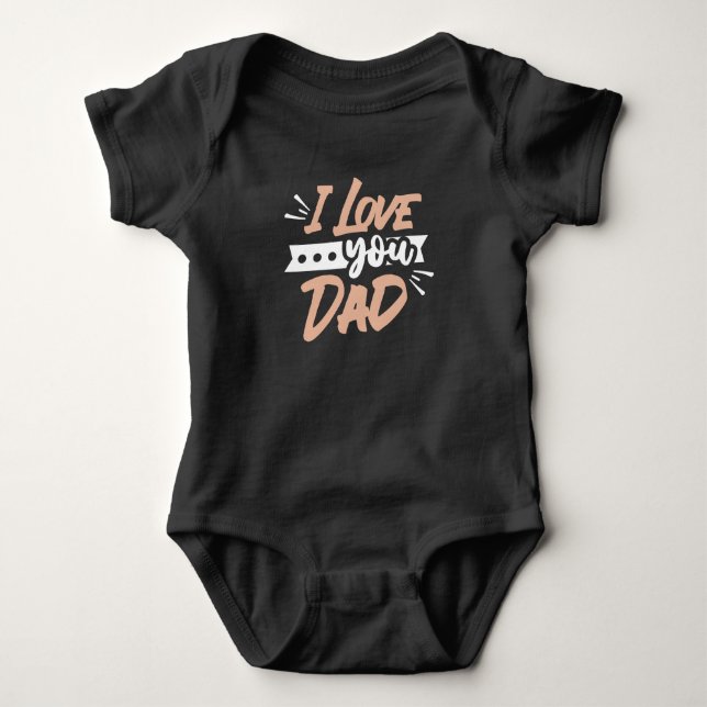 I Kärlek du Pappa T Shirt (Framsida)