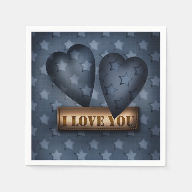 I kärlek du pappersservett (Framsidan)