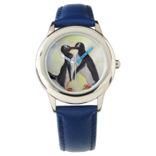 I kärlek du Penguins Watch Armbandsur