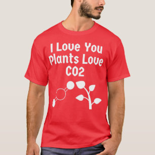 I Kärlek du planterar koldioxid från Kärlek T Shirt