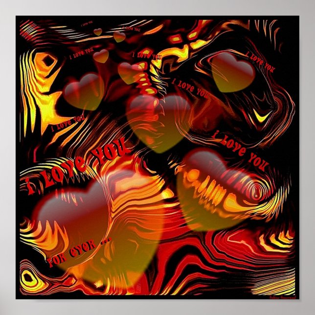 I kärlek Du Poster (Framsidan)