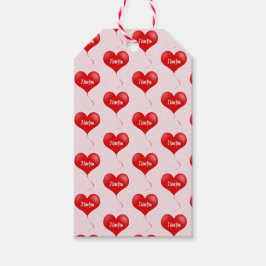 I kärlek du - Romantisk märkre Presentetikett