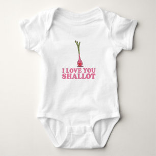 I Kärlek du Shallot - Cute Kawaii Valentine Pun T Shirt