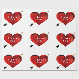 I Kärlek, du sveper Pappert Presentpapper