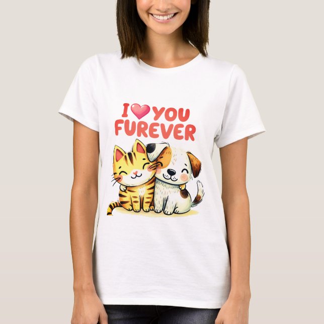 I Kärlek du T Shirt (Framsida)