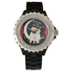 I Kärlek Du till Måne och bak, populär design Armbandsur