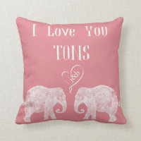 I KÄRLEK DU TONS/Elephant Art/Bröllop Personlig