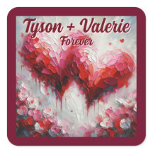 I Kärlek, du två Abstrakter, Hjärtar Personlig