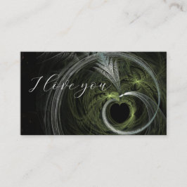 I kärlek du visitkort