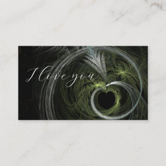 I kärlek du visitkort