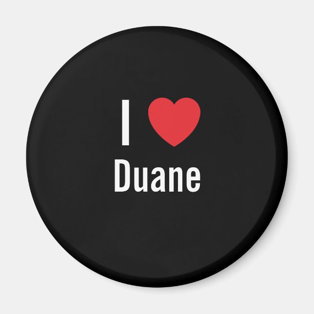 I kärlek Duane Magnet (Framsidan)