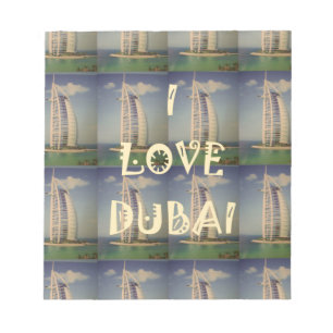 I Kärlek Dubai Anteckningsblock