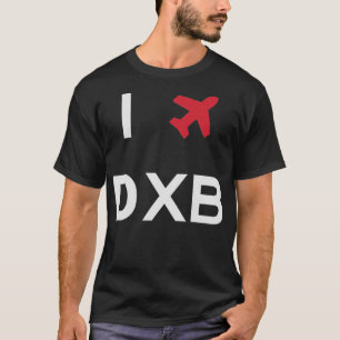 I kärlek Dubai DXB T Shirt